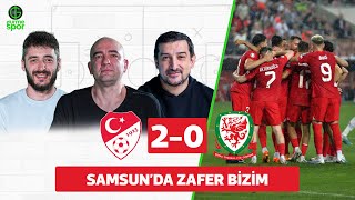 Türkiye 2-0 Galler | Serhat Akın, Berkay Tokgöz ve Bora Beyzade