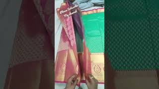 Kanchi pattu 3 gram semi@single saree price 2800/-@ph:7780764284.