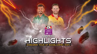 Bangladesh vs Zimbabwe Highlights || 3rd T20i || Zimbabwe tour of Bangladesh 202