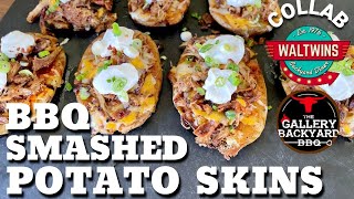 Smashed BBQ Potato Skins (SPECIAL COLLAB)