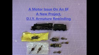 A Strange Wrenn Ringfield Motor Fault. A New Challenge, I'm Going To Rewind Vintage Model Armatures