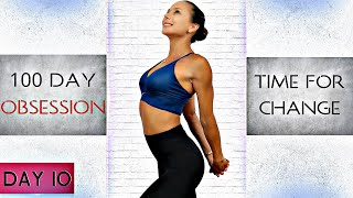40 MINUTE PILATES SCULPT // Mat Workout | 100 DAY OBSESSION Day 10