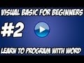 Visual Basic Tutorial -  #2 - Euro/Dollar Converter Machine