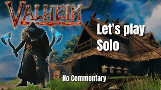 Valheim Let's Play Walkthrough Solo | No commentary  [Part-1]