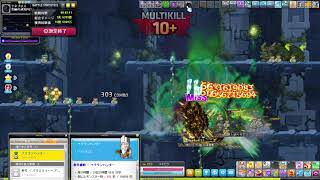 MapleStoryJMS　隠月(ユエ)　苦痛の迷宮 暗黒の指輪狩り