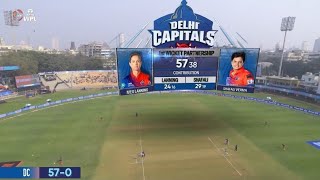 RCB vs Delhi capital today women's Premier League || Mac lanning batting 31 ball 50 run today