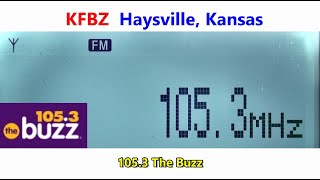 105.3 KFBZ - Haysville, Kansas captada en Zapopan, México