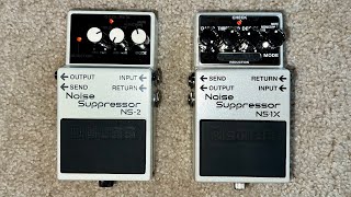 Boss NS-2 vs Boss NS-1X using the send/return loop