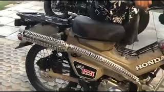 TWR製 CT125マフラー音サンプル動画