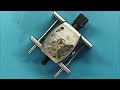 amazing 1930s marvin watch restoration