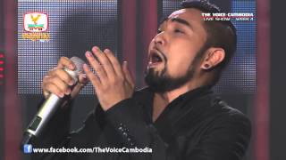 The Voice Cambodia - Live Show 4 - ឲ្យបងសុំស្រលាញ់ផង - វង្ស ដារ៉ារតនា - 02 Nov 2014