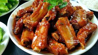 SƯỜN SỐT MẬT ONG thịt mềm thơm vị đậm đà cách làm này cực ngon cơm ai cũng thích |Nhamtran FV