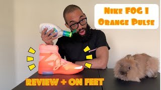 Carrot Shoes!?: Nike Air Fear Of God Orange Pulse Review + On Feet!