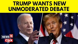 US News | Trump Dares Biden For A No Holds Barred Debate To Prove 'Competence' | News18 | N18G