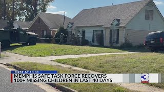 Memphis Safe Task Force locates 101 missing children