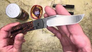 Jack Wolf Knives The Benny -- Modern Folder with a Traditional Feel