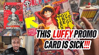 Opening One Piece Magazine Vol. 20 with the JAPANESE Luffy Promo Card!!!