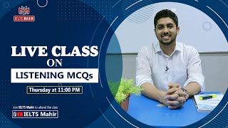 IELTS Listening MCQ: Live Class | IELTS Mahir |