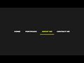 Navigation Hover Effect