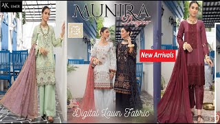 MuniRa Ready To Wear Collection 2022 | Luxury Lawn Collection 2022 | Pakistani Suits in Uk