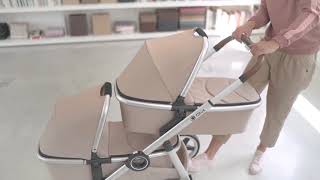 Qtus stroller DuetPro Demo (Duo carrycot)