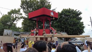 令和6年度 御坊祭 本祭 濵之瀨組 宮入 2024.10.5