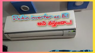 Daikin inverter ac E1 error code problem and solution Telugu