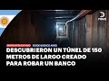 Argentina: Hallan un túnel creado con la intención de robar las bóvedas de un banco - DNews