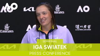 Iga Swiatek Press Conference (SF) | Australian Open 2022