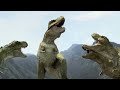 speckles s family hunt tsintaosaurus