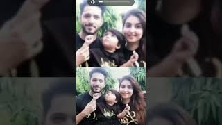 wahaj Ali and cute daughter #shortsvideoviral #shortsviral