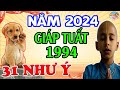 Tử Vi Năm 2024 Tuổi GIÁP TUẤT 1994 PHÁT TÀI PHÁT LỘC, Tiền Tiêu 3 Đời Không Hết | PQPT