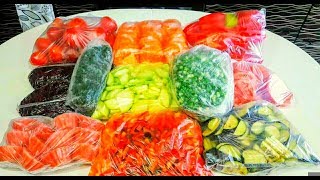 Заморозка Овощей на Зиму Как Заморозить Овощи и Зелень на Зиму