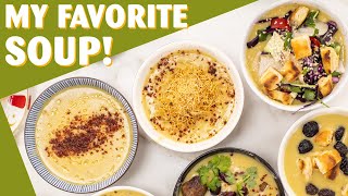 The Soup Will SAVE THE WORLD! 🍵 Lentil Soup Recipe with a Variety of DELICIOUS Toppings!
