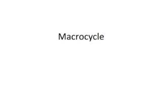 Macrocycle