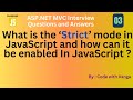 What is 'Strict' Mode in JavaScript? | How to Enable & Use It Properly