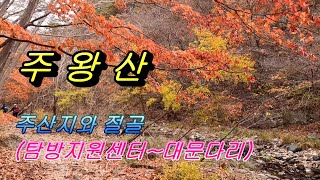 주왕산의 신비한 주산지와 단풍이 아름다운 절골 트레킹.