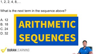 ASVAB Arithmetic Reasoning - Arithmetic Sequences (Practice Question Walkthrough Solution Video)