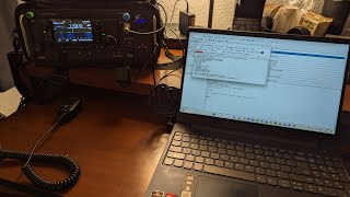 WInlink, 40 Meters, VARA HF Email, 10 Watts With The AL-705 QRP Loop, At The Hotel