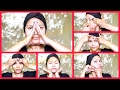 Face massage techniques for glowing youthful skin/face self massage Face massage techniques for glowing youthful skin/face self massage