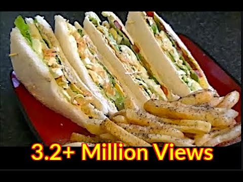 CHICKEN & EGG CLUB SANDWICH *COOK WITH FAIZA* CHICKEN & EGG CLUB SANDWICH *COOK WITH FAIZA*