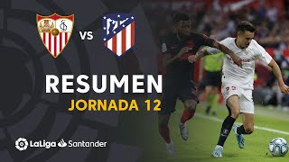 Resumen de Sevilla FC vs Atlético de Madrid (1-1)