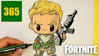 Baby Pop Comment Dessiner Le Nounourse Bleu Fortnite - comment dessiner soldat fortnite kawaii