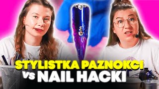 STYLISTKA PAZNOKCI VS NAIL HACKI – Królewskie zdobienie! NA BOGATO!