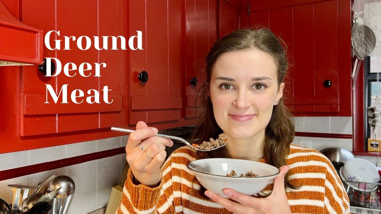 Easy Ground Deer Meat Recipe Youtube