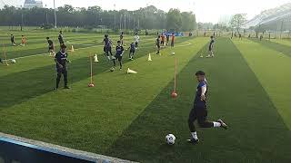 Klasiko FC Academy U17 - One Touch Passing Drill 23 January 2022.