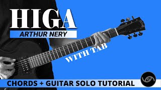 Higa - Arthur Nery Chords + Guitar Solo Tutorial (WITH TAB)
