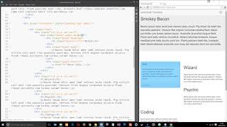 Bootstrap Tutorial 23 Panels 1080 X 1920