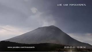 Monitoreo Volcán Popocatépetl EN VIVO