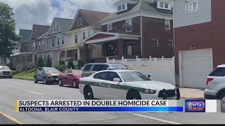 Suspects arrested in Altoona double homicide